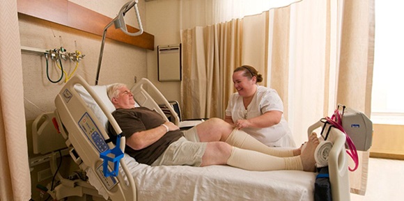 Compression stockings are frequently recommended after surgery to help support blood circulation.